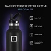 image:imageIRON FLASK 24 oz Narrow Mouth Water Bottle with StrawDark Rainbow