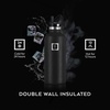 image:imageIRON FLASK 24 oz Narrow Mouth Water Bottle with StrawDark Rainbow