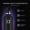 image:imageIRON FLASK 24 oz Narrow Mouth Water Bottle with StrawDark Rainbow