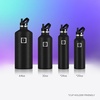 image:imageIRON FLASK 24 oz Narrow Mouth Water Bottle with StrawGraphite
