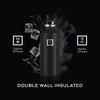 image:imageIRON FLASK 24 oz Narrow Mouth Water Bottle with StrawGraphite