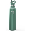 image:imageIRON FLASK 24 oz Narrow Mouth Water Bottle with StrawSage