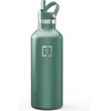 image:imageIRON FLASK 24 oz Narrow Mouth Water Bottle with StrawSage