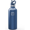 image:imageIRON FLASK 24 oz Narrow Mouth Water Bottle with StrawTwilight Blue