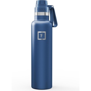 image:imageIRON FLASK 24 oz Narrow Mouth Water Bottle with StrawTwilight Blue