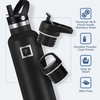 image:imageIRON FLASK Camping amp Hiking Hydration Flask with Straw BPAFree Insulated Stainless Steel Sports Water Bottle  20 oz Carrara Marble