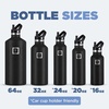 image:imageIRON FLASK Camping amp Hiking Hydration Flask with Straw BPAFree Insulated Stainless Steel Sports Water Bottle  20 oz Carrara Marble